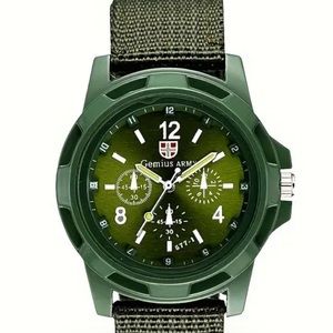 Men’s watch three time zone Swiss quartz movement watch